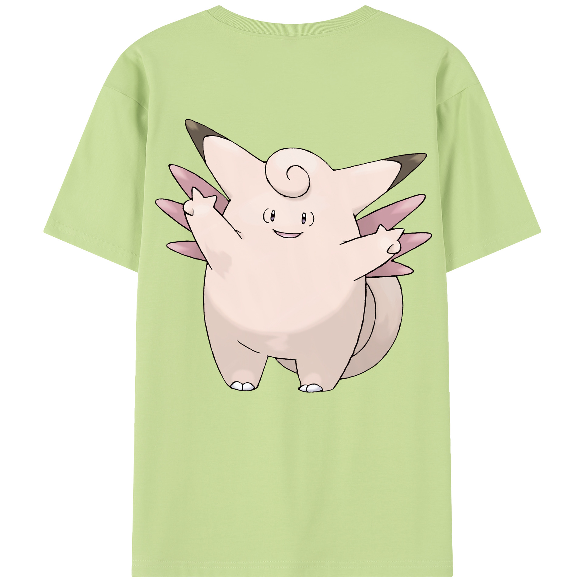 （画像用） ポケットモンスター Pokémon 綿100％半袖Tシャツ（背面プリント）
